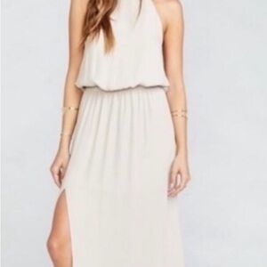 Show Me Your MuMu Cream Dress